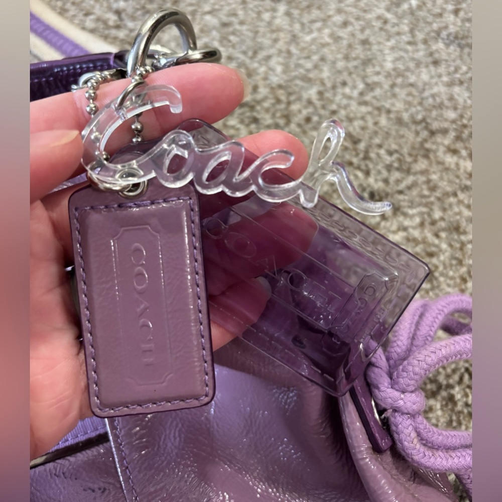 Purple Coach *Poppy* Women's Bag - Picture 3 of 16